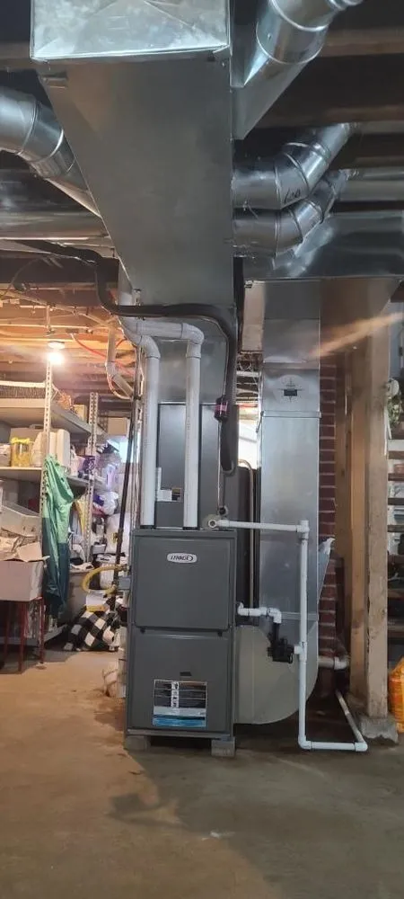 Slide of Brothers heating and cooling