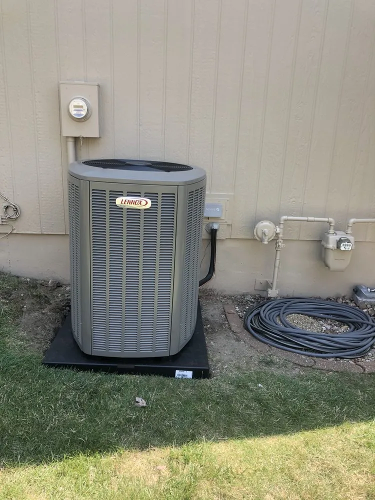 Slide of Brothers heating and cooling