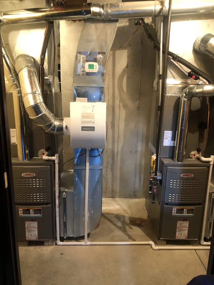 Slide of Brothers heating and cooling