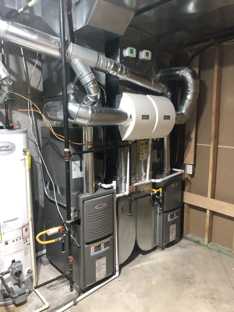 Slide of Brothers heating and cooling