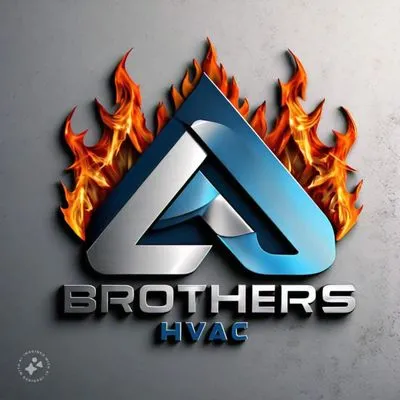 Brothers heating and cooling Logo