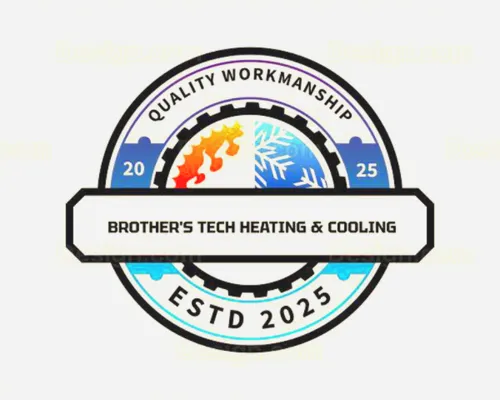 Brother's Tech Heating & Cooling Logo