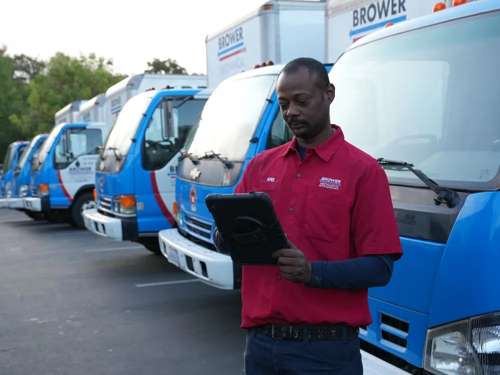 Slide of Brower Mechanical