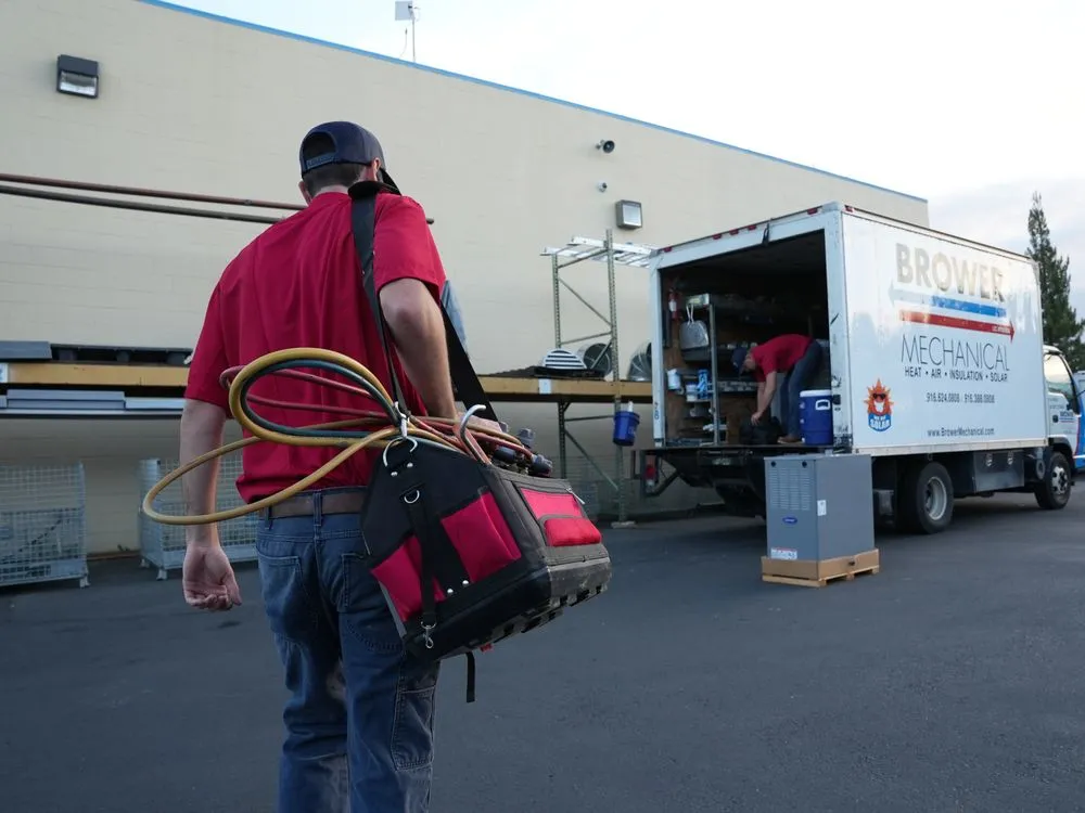 Slide of Brower Mechanical