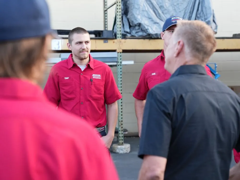 Slide of Brower Mechanical