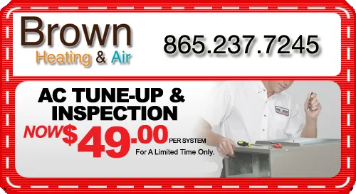 Slide of Brown Heating & Air