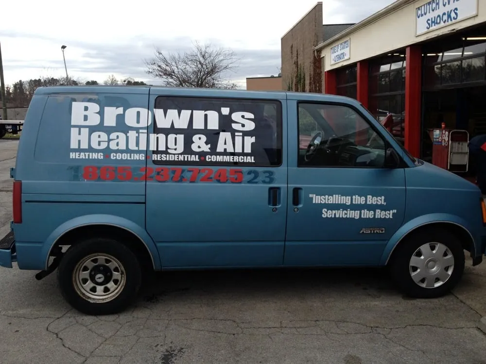 Slide of Brown Heating & Air