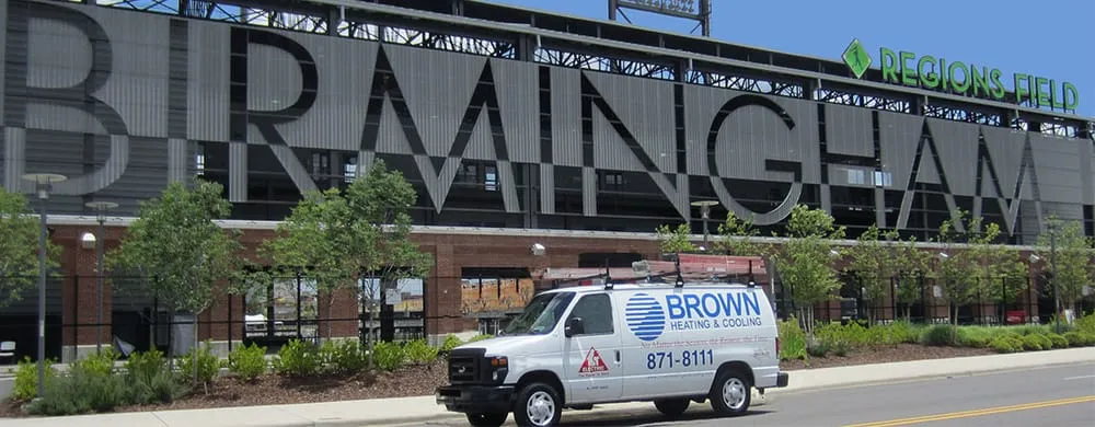 Slide of Brown Heating, Cooling and Plumbing