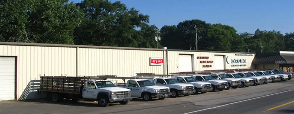 Slide of Brown Heating, Cooling and Plumbing