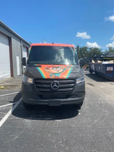 Slide of Brown Heating, Cooling, and Plumbing