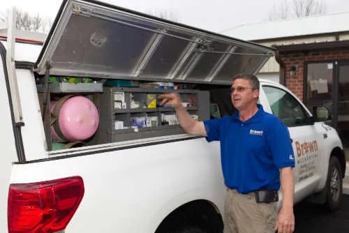 Slide of Brown Mechanical Service