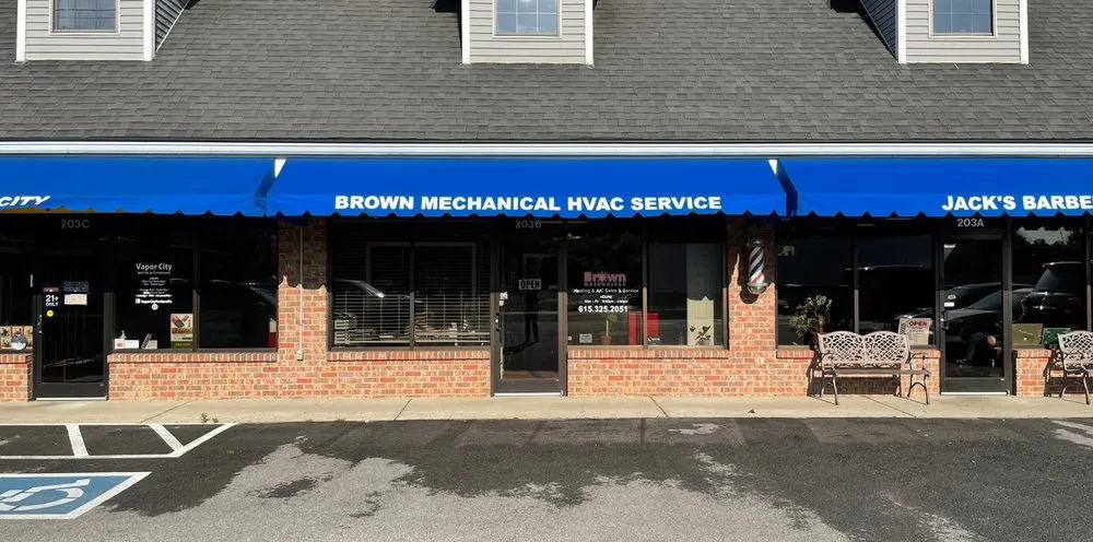 Slide of Brown Mechanical Service