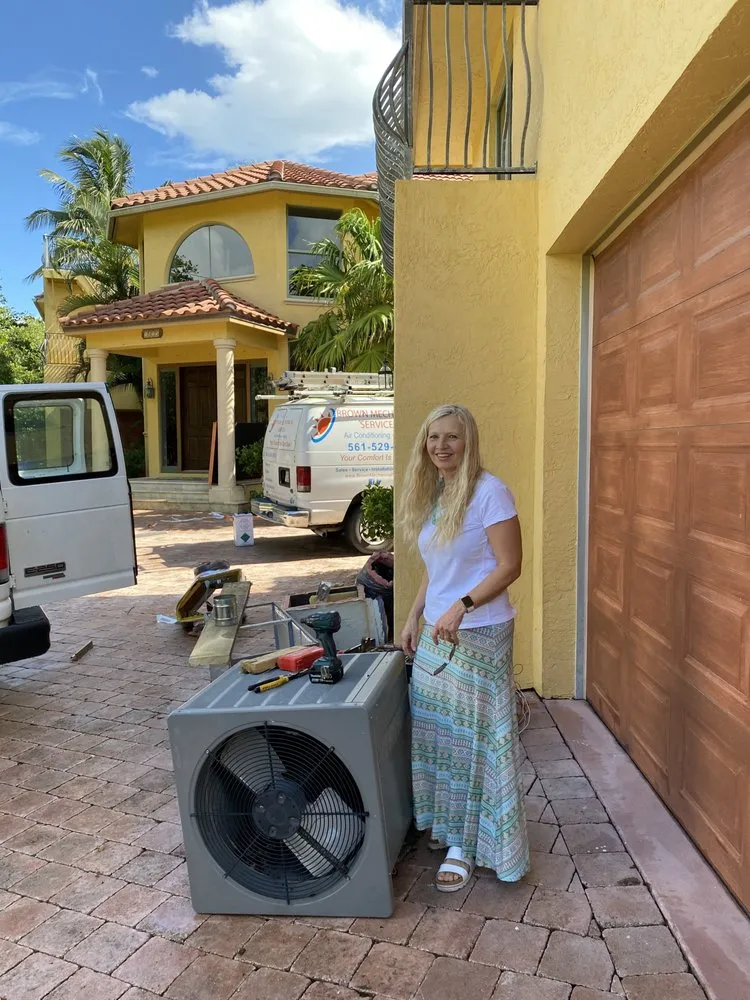 Slide of Brown Mechanical Services