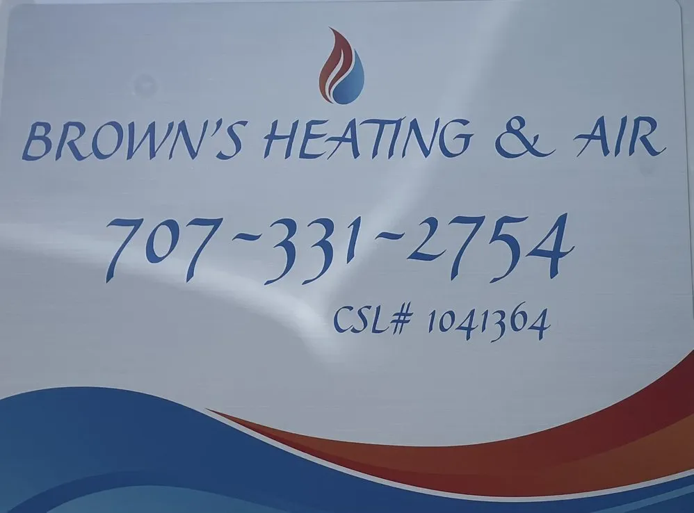 Slide of Brown’s Heating & Air