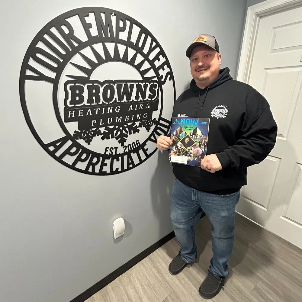 Slide of Browns Heating and Air