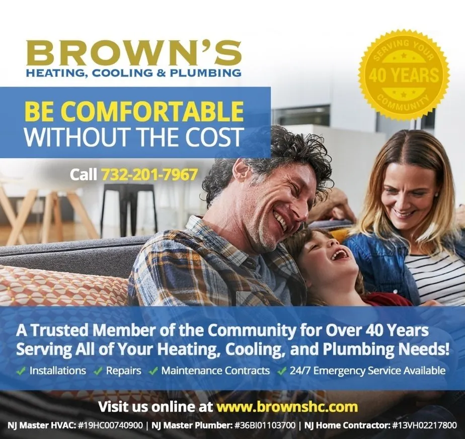 Slide of Brown's Heating, Cooling & Plumbing