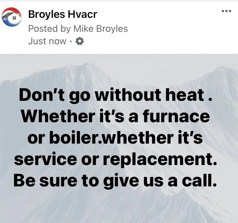 Slide of Broyles HVACR