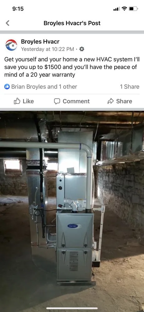 Slide of Broyles HVACR