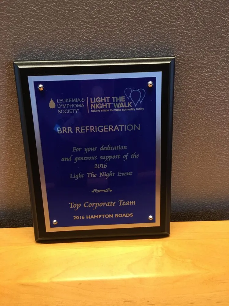 Slide of BRR Refrigeration