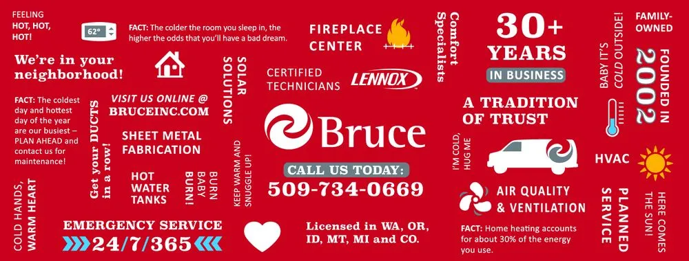 Slide of Bruce Heating & Air