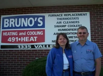 Slide of Bruno's Heating & Cooling