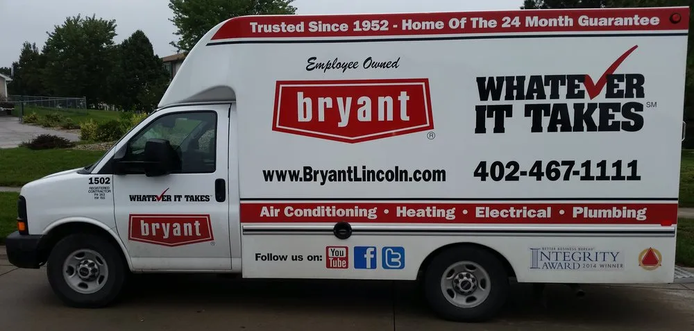 Slide of Bryant Air Conditioning, Heating, Electrical & Plumbing