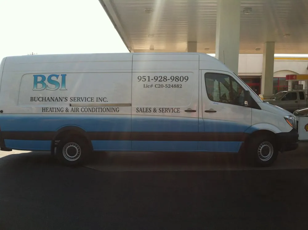 Slide of Buchanan's Service