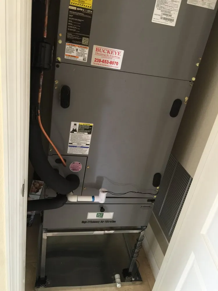 Slide of Buckeye Heating and Cooling