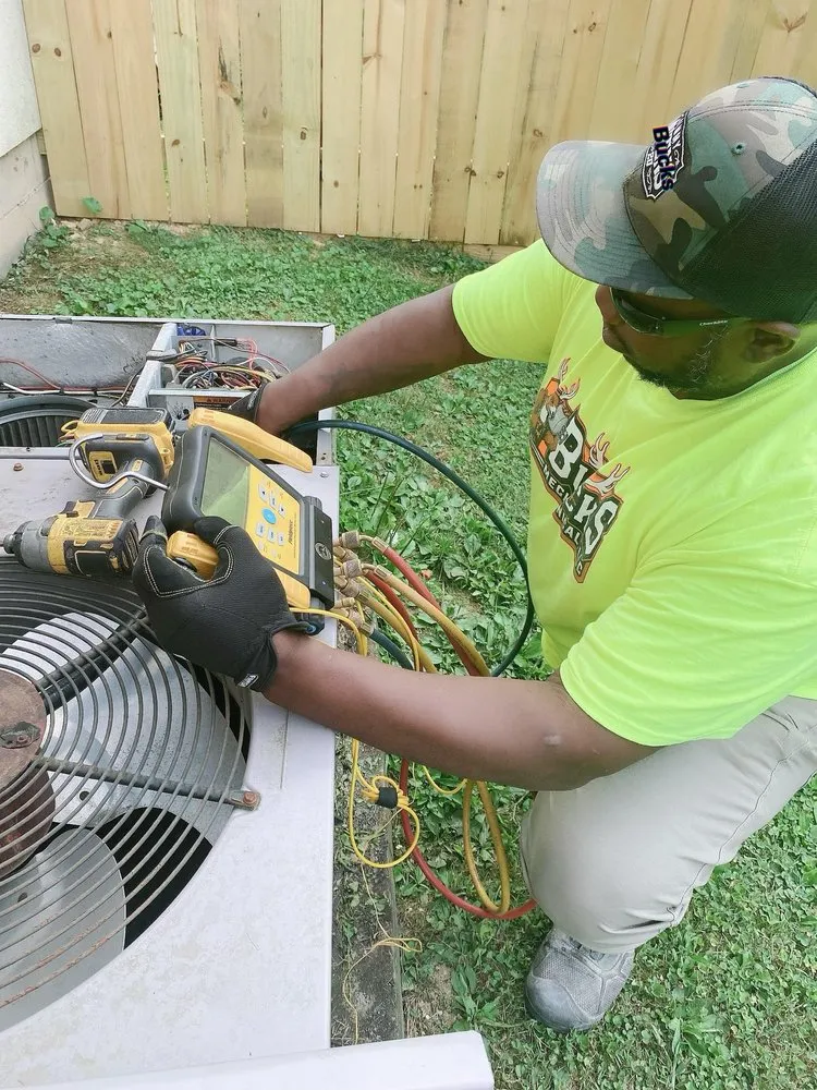 Slide of Bucks Mechanical HVAC