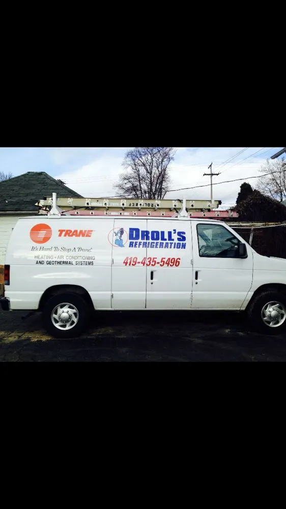 Slide of Bud Droll Refrigeration Service