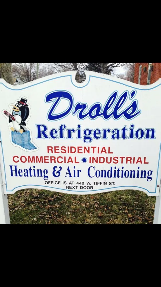Slide of Bud Droll Refrigeration Service