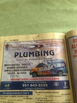 Budget Air Conditioning and Heating Logo