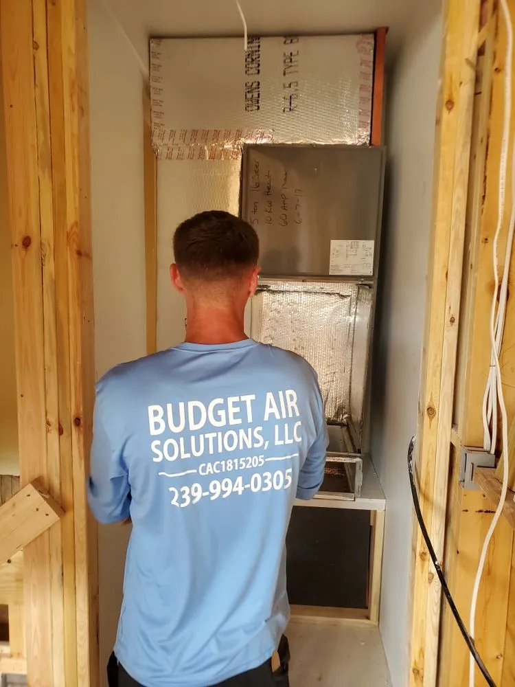 Slide of Budget Air Solutions