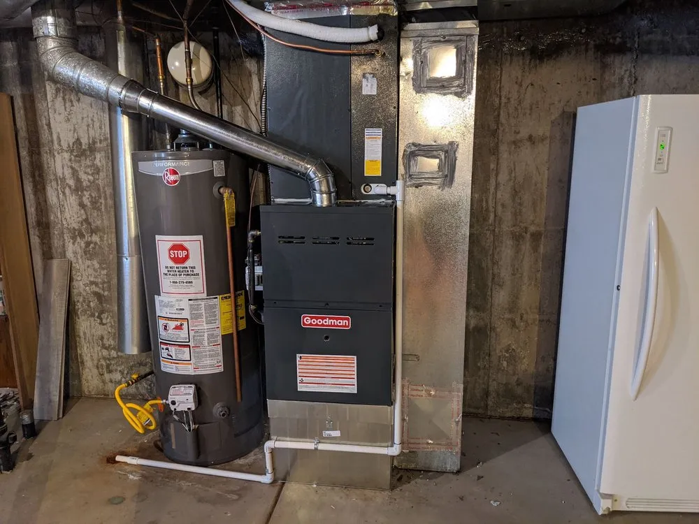 Slide of Budget Heating and Cooling