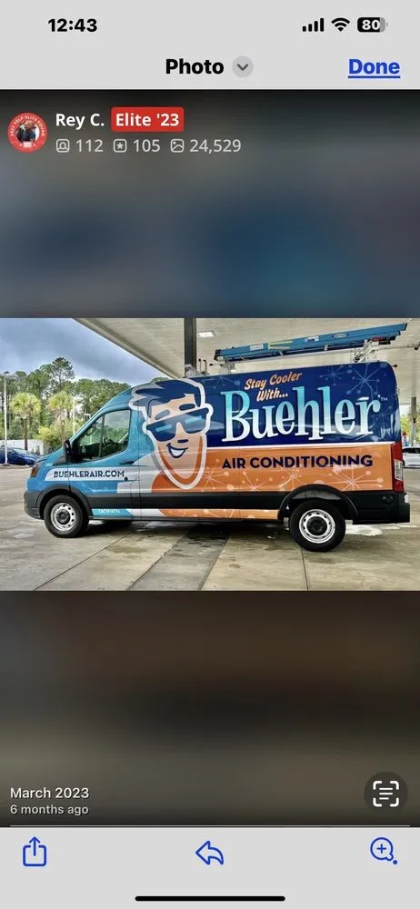 Slide of Buehler Air & Plumbing