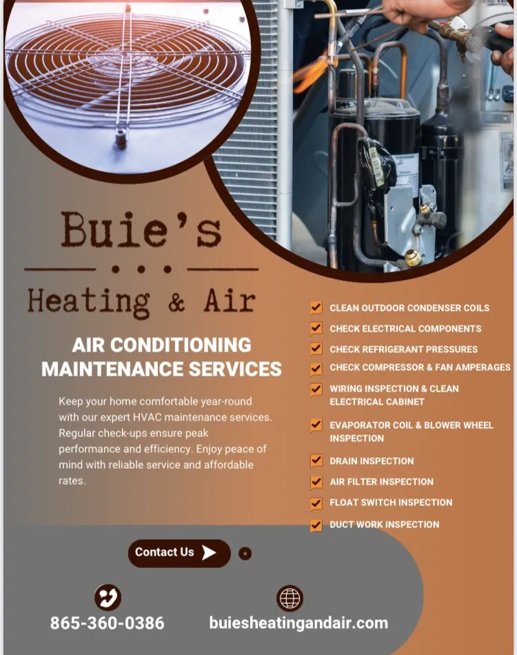 Slide of Buie's Heating and Air
