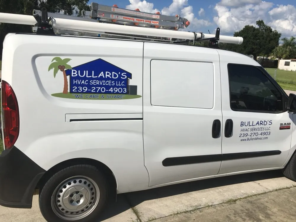 Slide of Bullard's HVAC Services