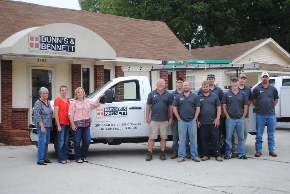Slide of Bunn's & Bennett Heating & Air Conditioning