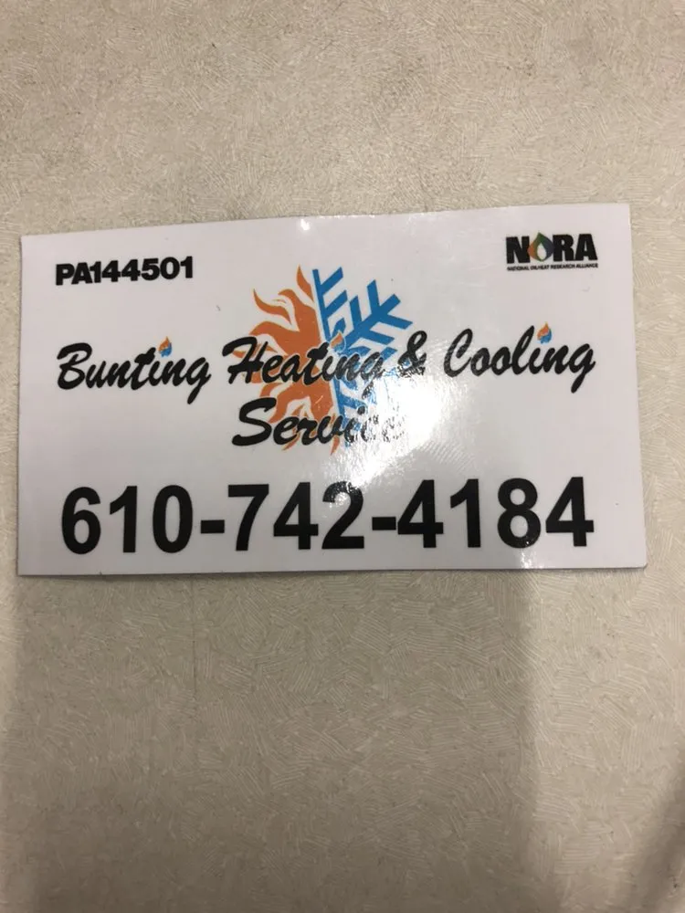 Slide of Bunting Heating and Cooling