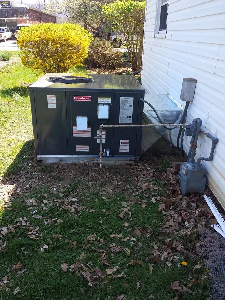 Slide of Burchett's HVAC heat pump repair