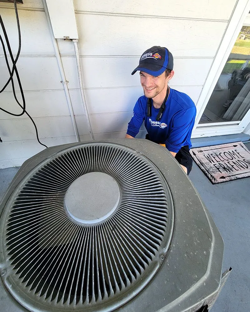 Slide of Burgess Heating & Air