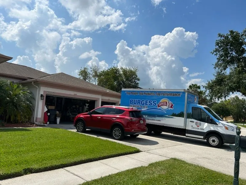 Slide of Burgess Heating & Air