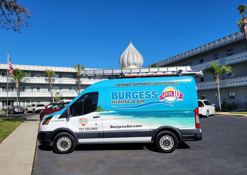 Slide of Burgess Heating & Air