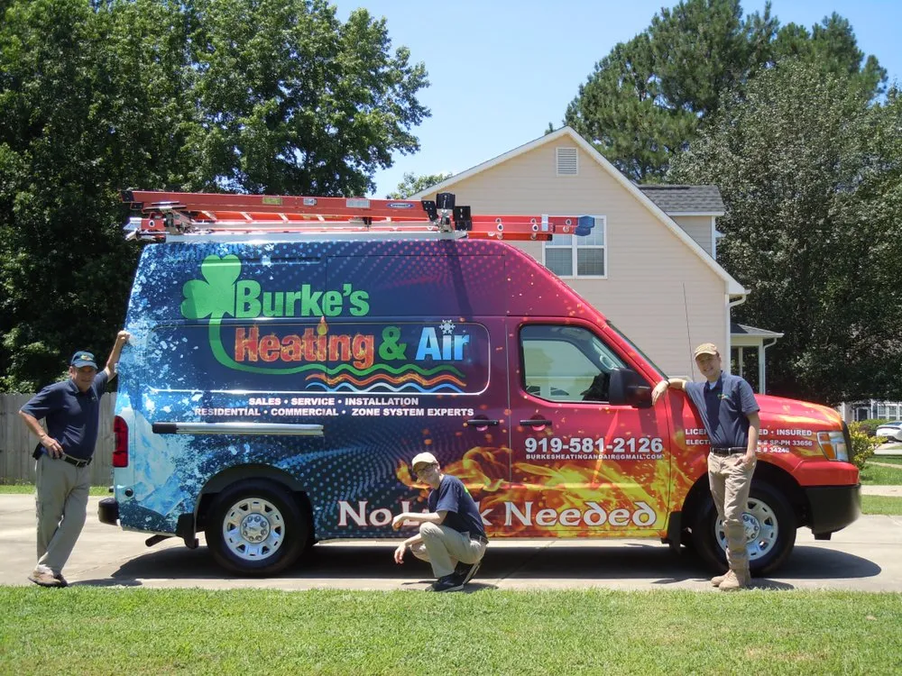 Slide of Burke’s Heating And Air