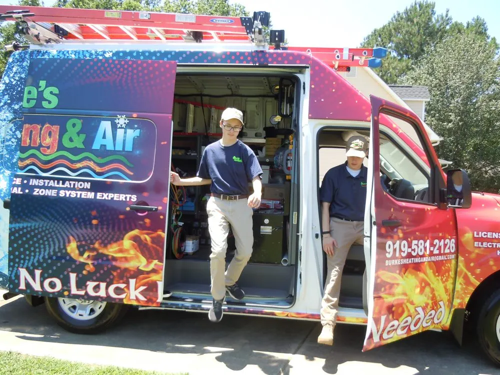 Slide of Burke’s Heating And Air