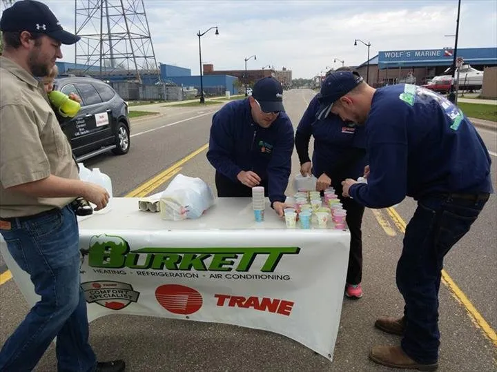 Slide of Burkett HVAC-R Service