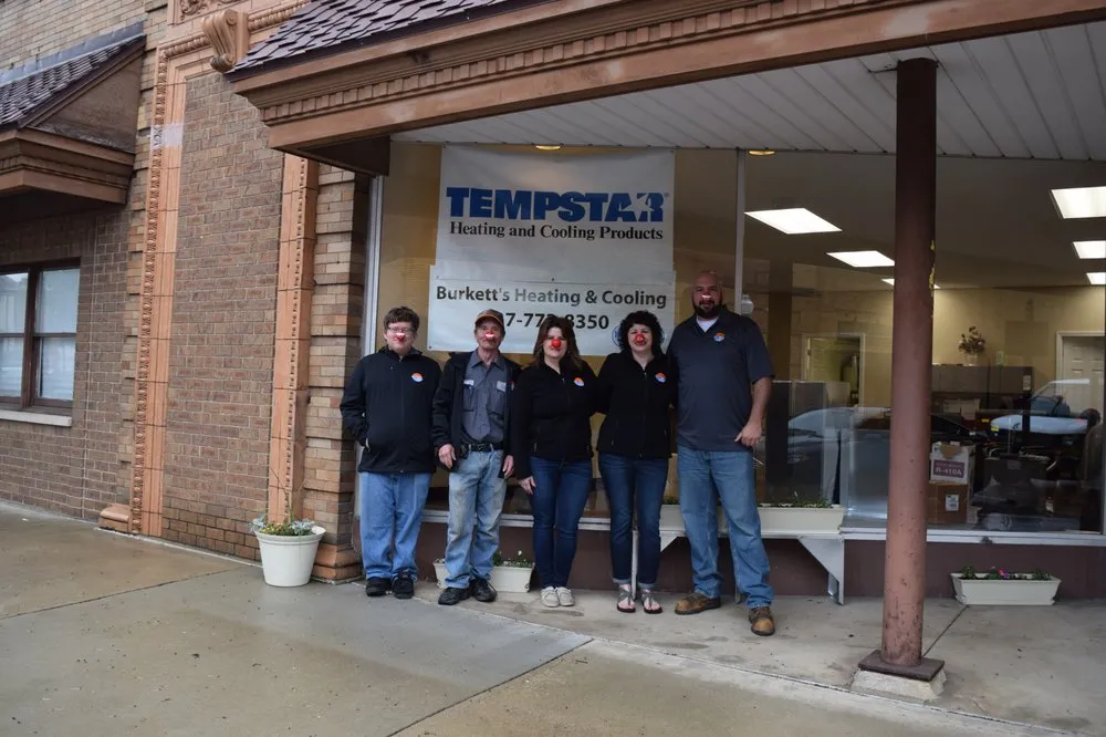 Slide of Burkett's Heating & Cooling