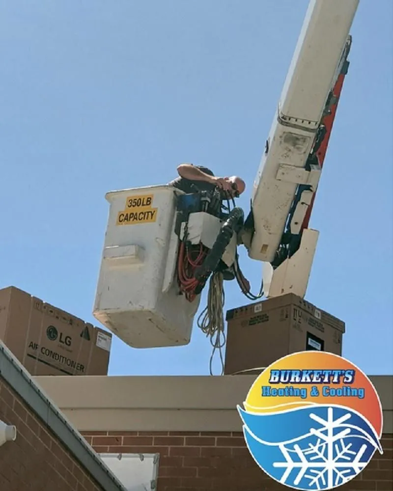 Slide of Burkett's Heating & Cooling