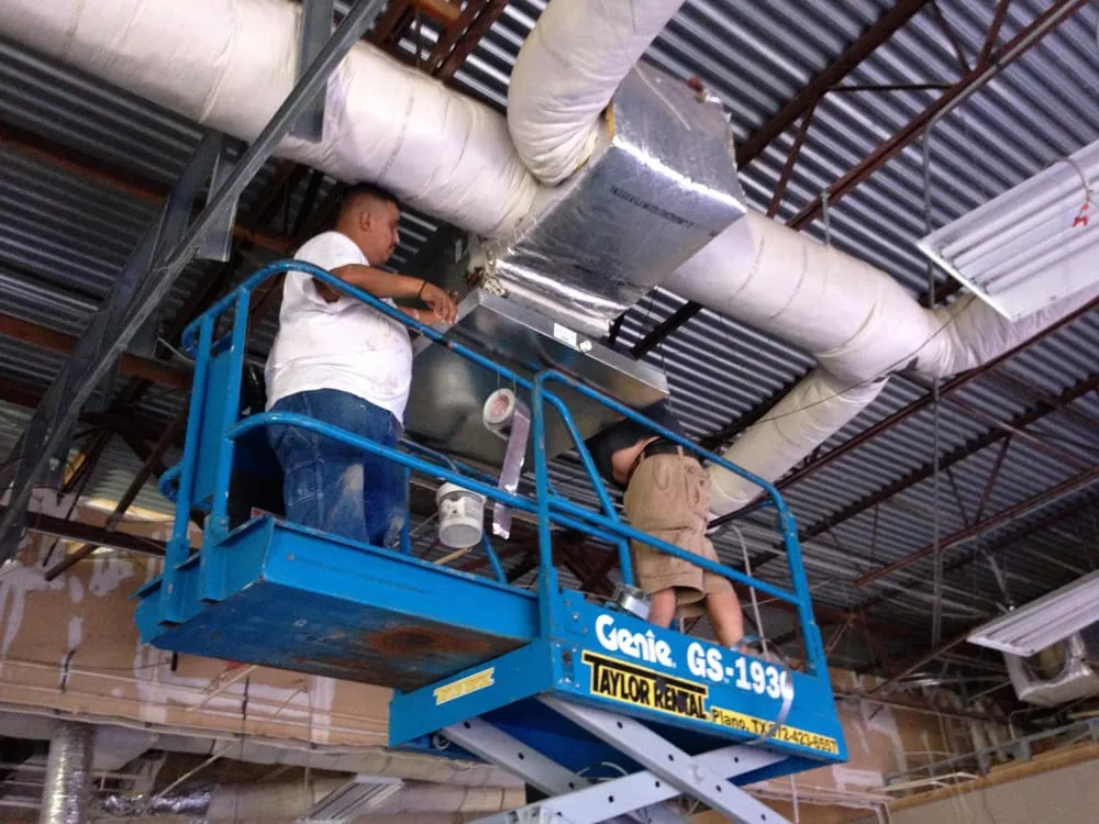 Slide of Burkham's AC and Heating