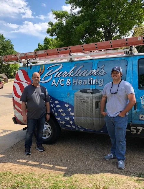 Slide of Burkham's AC and Heating